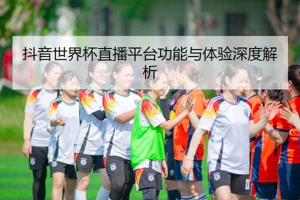 抖音世界杯直播平台功能与体验深度解析