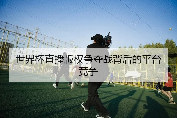 世界杯直播版权争夺战背后的平台竞争