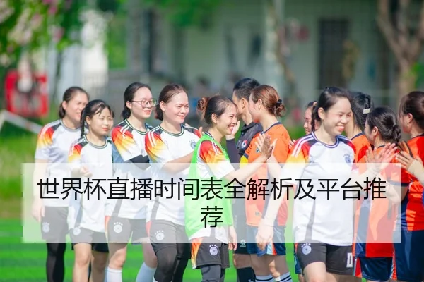 世界杯直播时间表全解析及平台推荐